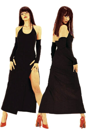 Deluxerie Lange Erotisches Kleid Miladena