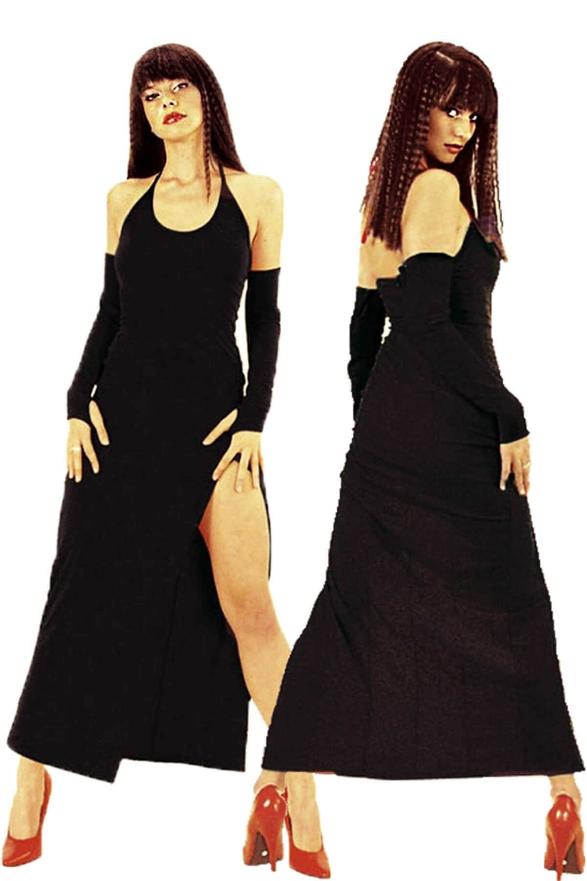 Deluxerie Lange Erotisches Kleid Miladena Deluxerie Lange Erotisches Kleid Miladena