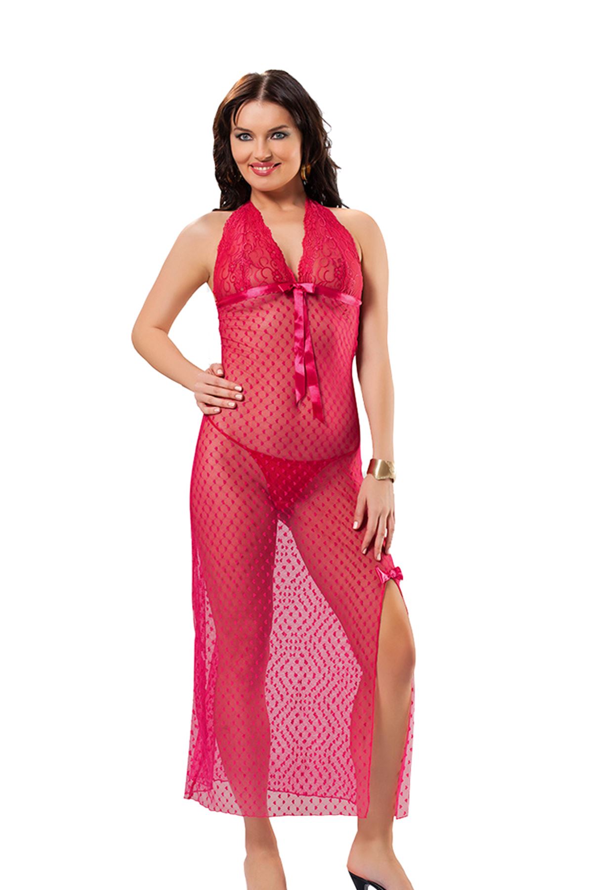 Deluxerie Lange Nachthemd Latascha 2 Deluxerie Lange Nachthemd Latascha 2