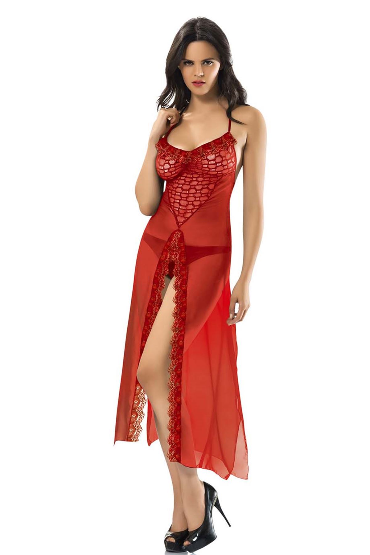 Deluxerie Lange Nachthemd Set Latarra Deluxerie Lange Nachthemd Set Latarra