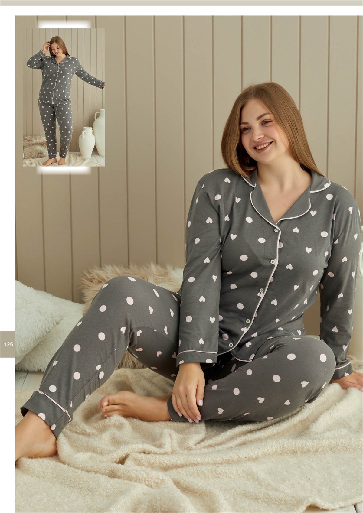 Deluxerie Pyjama Set Fuer Grosse Grossen Orrinthia Deluxerie Pyjama Set Fuer Grosse Grossen Orrinthia