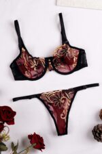 Deluxerie Erotische BH-Set Ihrin