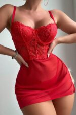 Deluxerie Babydoll-Set Fidella