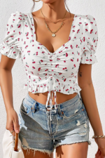 Deluxerie Crop Top Sheirys