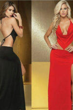 Deluxerie Lange Erotisches Kleid Melysande
