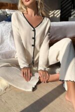 Deluxerie Pyjama-Set Gerika