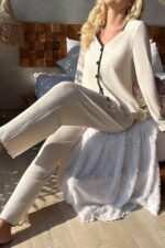 Deluxerie Pyjama-Set Gerika