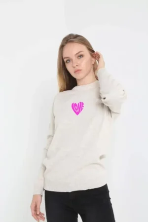 Deluxerie Gestrickter Pullover MF-Fedila