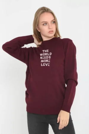 Deluxerie Gestrickter Pullover MF-Felixa