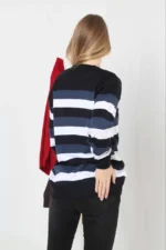 Deluxerie Gestrickter Pullover MF-Goldarina