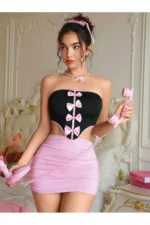 Deluxerie Bustier-Set Rhode