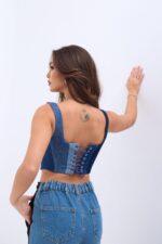 Deluxerie Top Crop MF-Catline