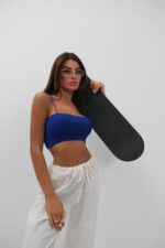 Deluxerie Top Crop MF-Laqueen