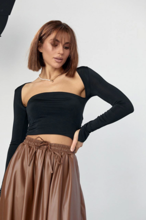 Deluxerie Top Crop MF-Larinda