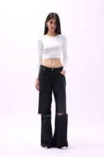 Deluxerie Top Crop MF-Lashell