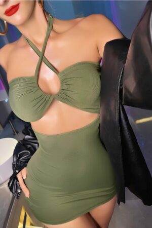 Deluxerie Mini Kleid Agalia