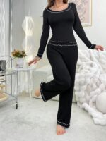 Deluxerie Pyjama-Set Amandie