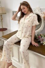 Deluxerie Pyjama-Set Anecia