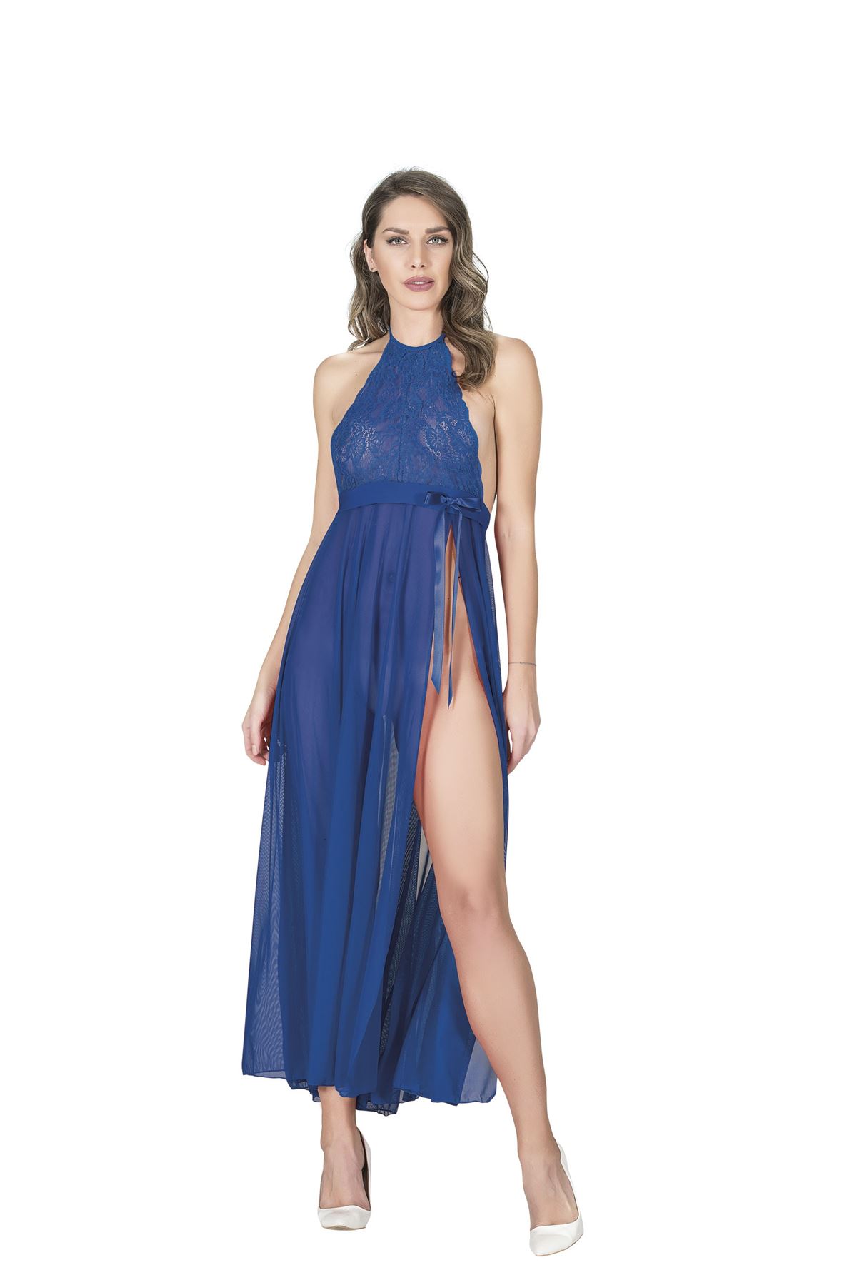 Deluxerie Lange Nachthemd-Set Roselynde Deluxerie Lange Nachthemd-Set Roselynde