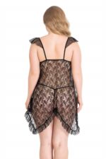 Deluxerie Babydoll-Set für Große Größen Persephone