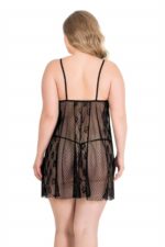 Deluxerie Babydoll-Set für Große Größen Petria