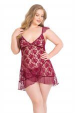 Deluxerie Babydoll-Set für Große Größen Pheba
