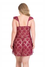 Deluxerie Babydoll-Set für Große Größen Pheba