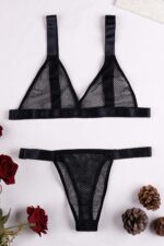 Deluxerie Erotische BH-Set Iridiana